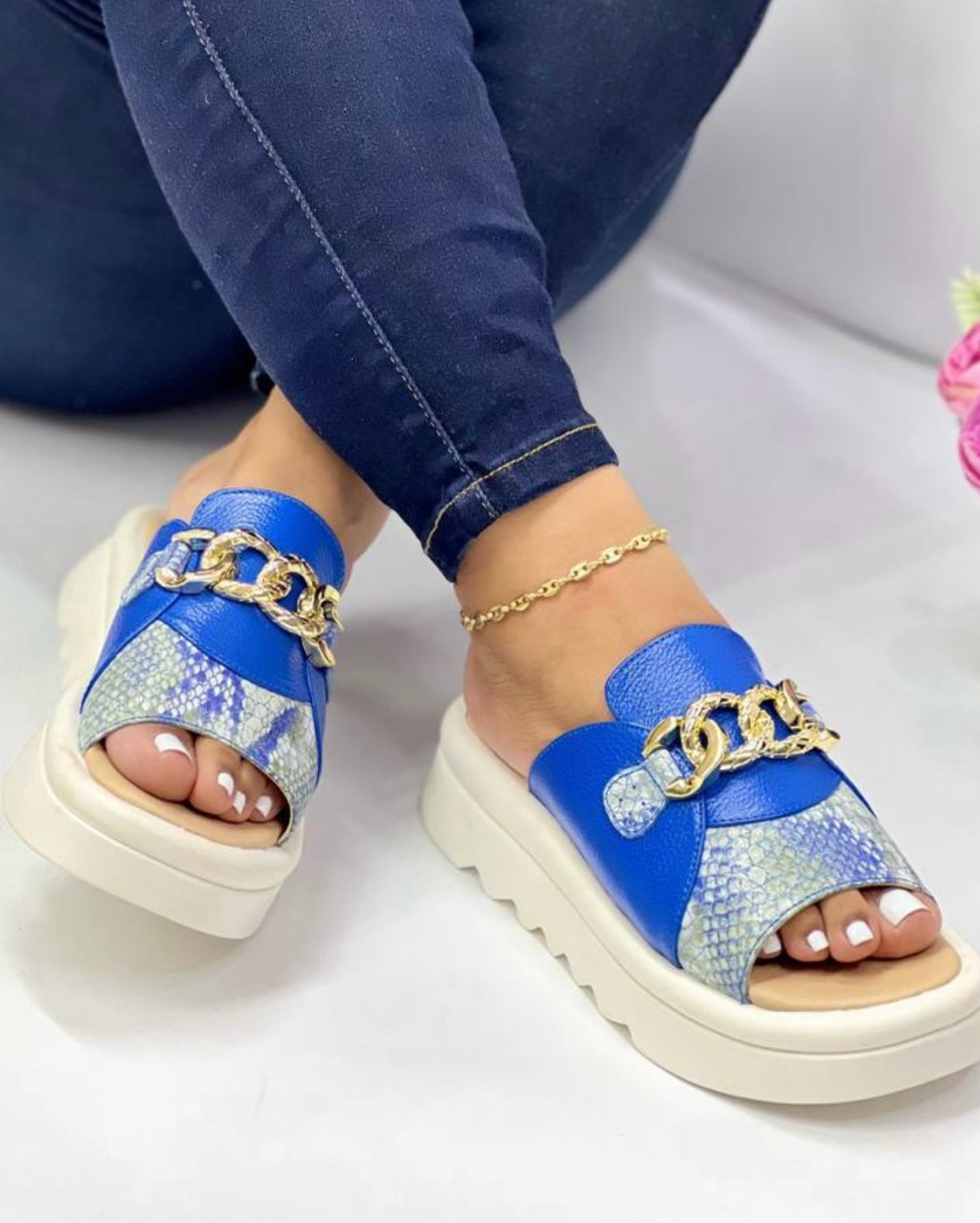 🤩SANDALIAS BUCARA ⭐⭐⭐⭐⭐OUR FOOTBED 🙋‍♀️IDEAL PARA CUBRIR EL JUANETE